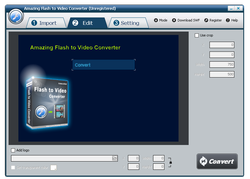  скачать Amazing Flash to Video Converter